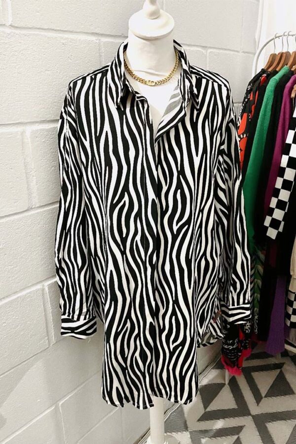 camisa cebra