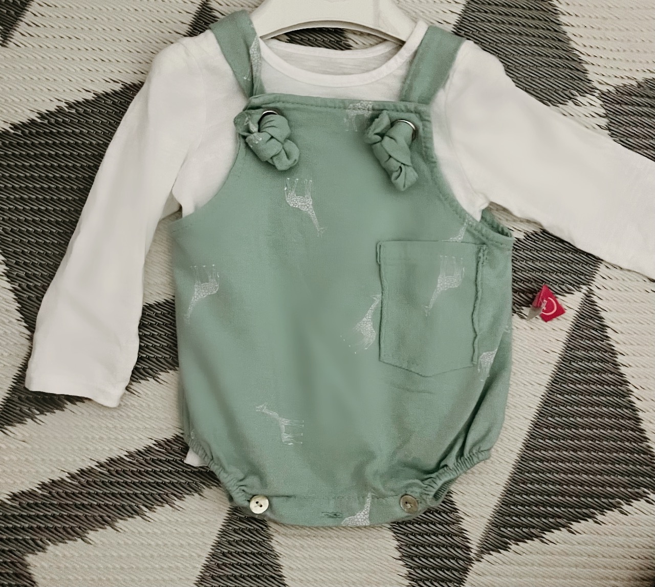 Peto jirafas verde agua - Imagen 3